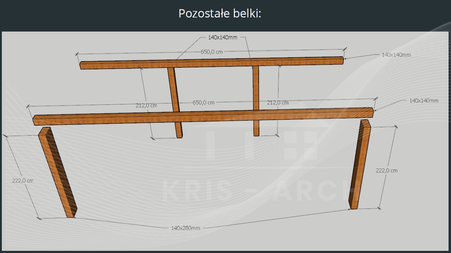 Projekt Zadaszenie tarasu 650x330cm - obrazek 4