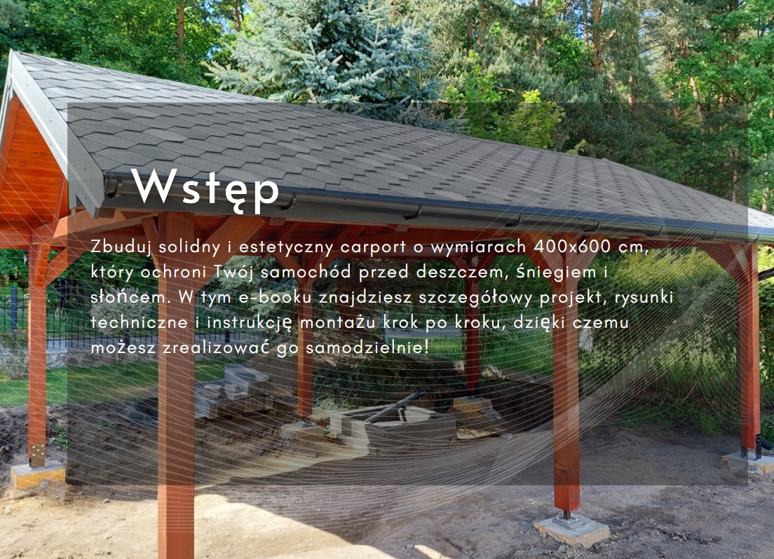 Carport 400x600 - obrazek 5