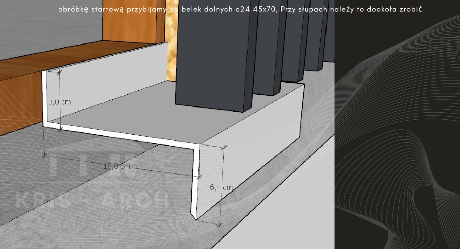 Nowoczesny Garaż Szkieletowy – 590x650cm - obrazek 4