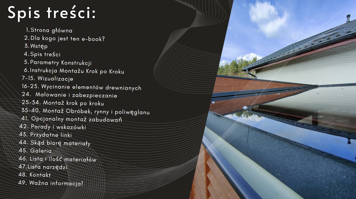 Nowoczesne Zadaszenie Tarasu 650x430cm - obrazek 4