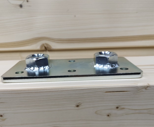 Blacha Montażowa 100×200 z Nakrętką M24 - obrazek 3