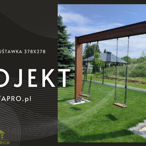 Nowoczesna huśtawka z drewna klejonego – zbuduj ją sam z tym e-bookiem!