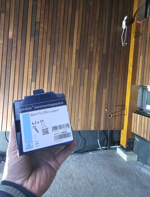 Sihga FassadenClip FCS - ukryty montaż elewacji drewnianej - obrazek 5