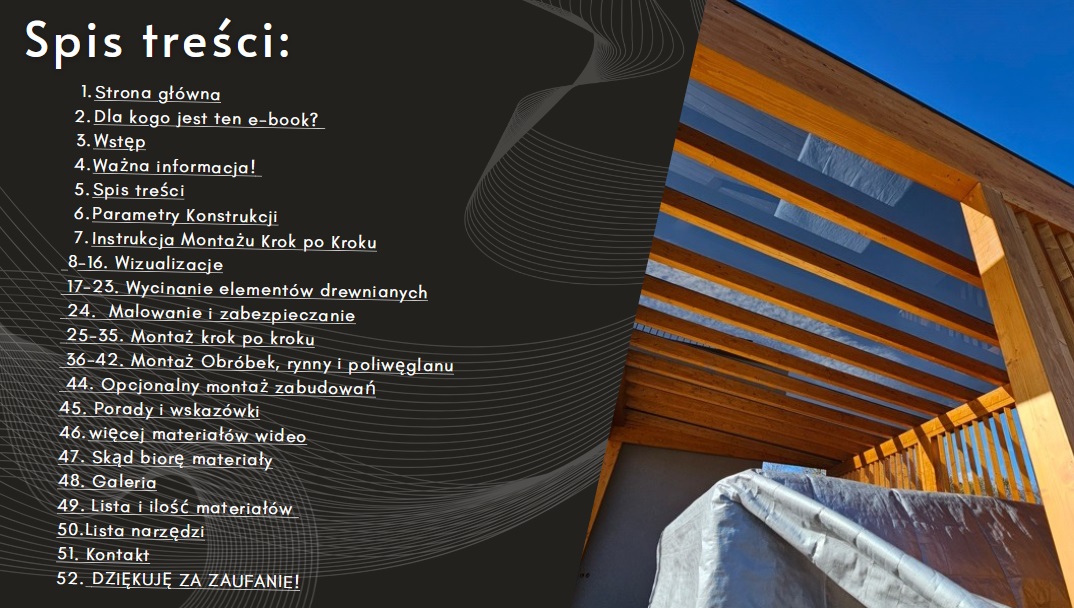 Zadaszenie Tarasu 500x400 – Projekt Konstrukcji Wolnostojącej - obrazek 5
