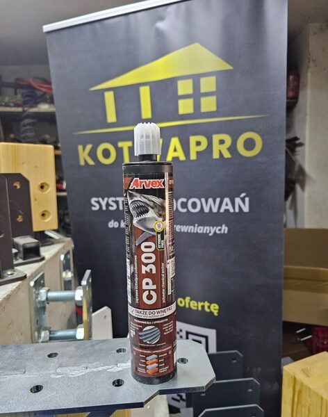 KOTWA chemiczna Arvex CP300 300ml + Mieszadło