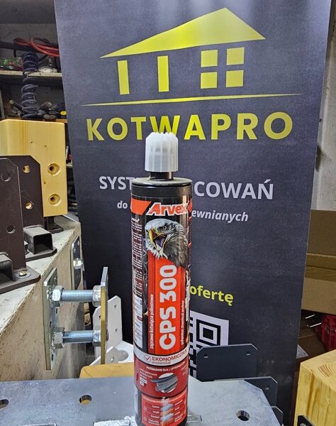 Kotwa chemiczna Arvex CPS 300 – 300 ml + mieszadło